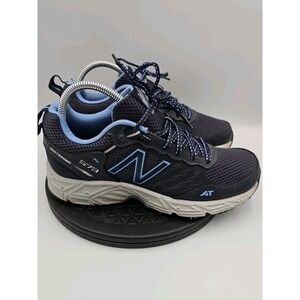 new balance 573 womens size 8 shoes blue athletic trail hiking sneakers